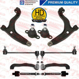 FOR VW T5 TRANSPORTER FRONT LOWER SUSPENSION WISHBONE CONTROL ARMS LINKS KIT SET
