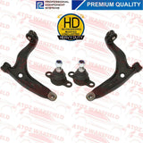 FOR VW T5 TRANSPORTER FRONT LOWER SUSPENSION WISHBONE CONTROL ARMS LINKS KIT SET