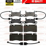 FOR VW TOUAREG FRONT REAR OE QUALITY BRAKE PAD PADS SET WIRE WEAR SENSORS