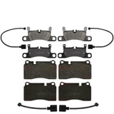 FOR VW TOUAREG FRONT REAR OE QUALITY BRAKE PAD PADS SET WIRE WEAR SENSORS
