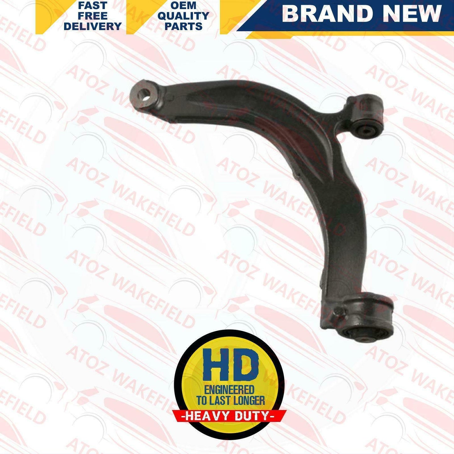 FOR VW TRANSPORTER T5 2003-2009 FRONT LOWER SUSPENSION WISHBONE CONTROL ARMS X2