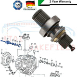 FOR VW TRANSPORTER T5 1.9 TDi RIGHT AUTOMATIC DRIVESHAFT ADAPTOR STUB AXLE SHAFT
