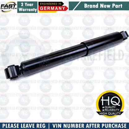 FOR VW TRANSPORTER T5 CARAVELLE REAR SHOCK ABSORBERS SHOCKERS DAMPERS PAIR X 2