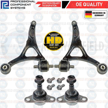 FOR XC90 FRONT LOWER SUSPENSION WISHBONE TRACK CONTROL ARMS BALL JOINTS LH + RH