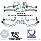 For A4 Passat A6 Superb Front suspension top bottom wishbones control arms kit