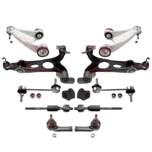 FOR ALFA 147 156 GT FRONT SUSPENSION WISHBONES ARMS TIE TRACK ROD ENDS LINKS KIT