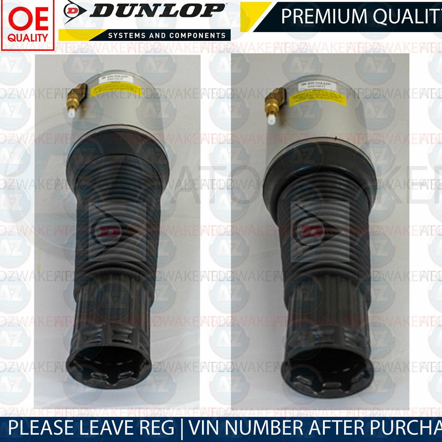 For Audi A8 3.7 Quattro 4.0 TDI 4.2 FSI 6.0 W12 S8 02-10 Front Air Spring Strut