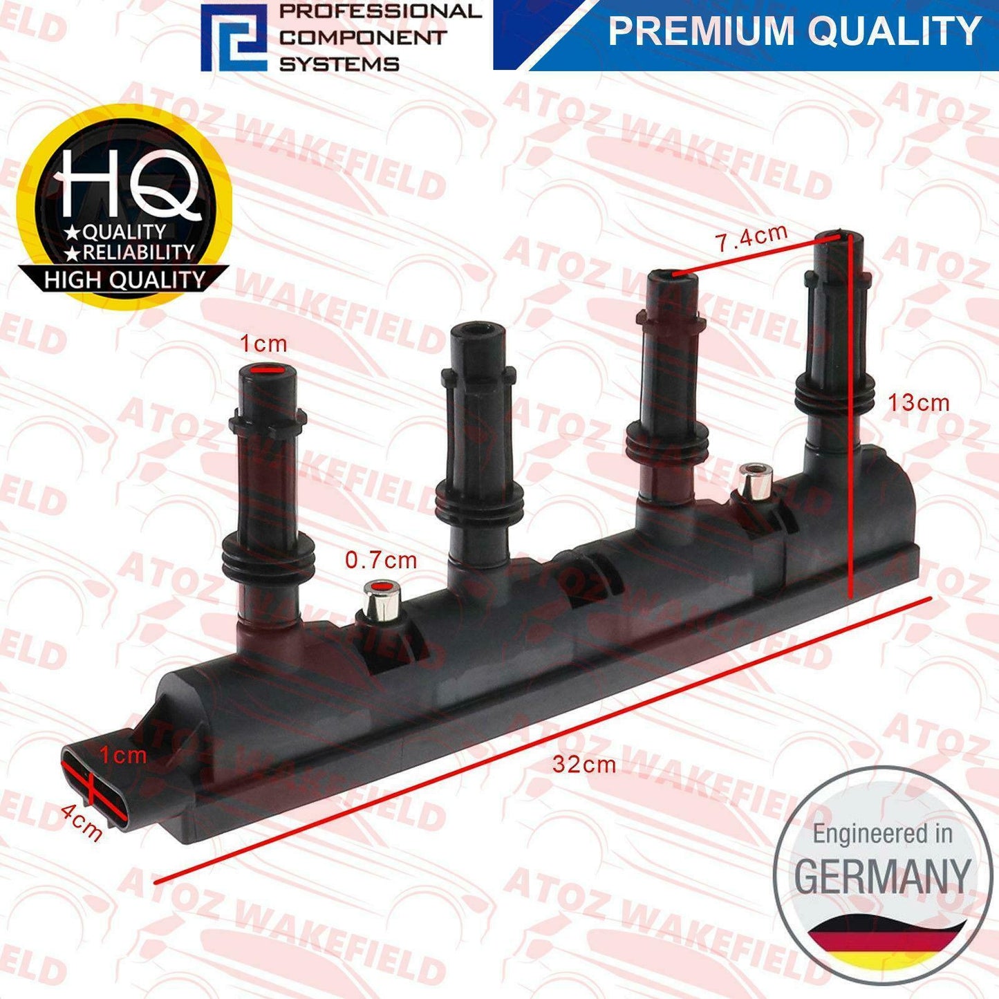For Aveo Adam Astra Corsa Insignia Meriva Mokka Zafira 1.2 1.4 Ignition coil new