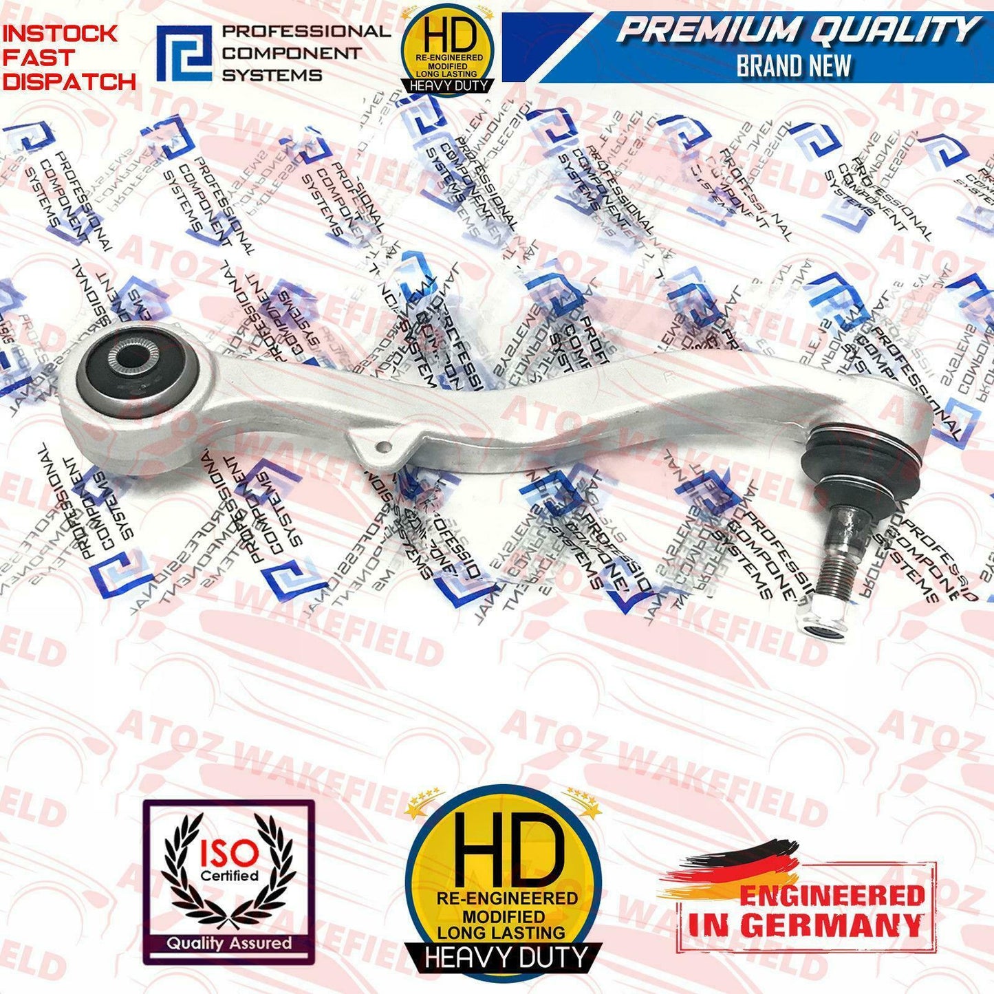FOR BMW 530 535 FRONT SUSPENSION TRACK CONTROL ARMS WISHBONES DROP LINKS BARS