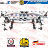 FOR BMW 5 SERIES E39 REAR SUSPENSION UPPER LOWER WISHBONES ARMS LINKS BUSHES