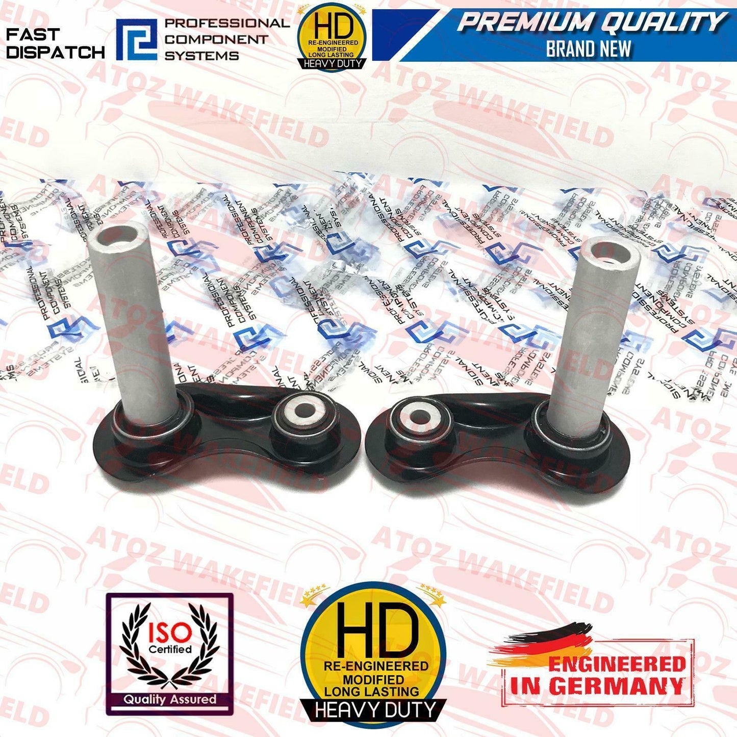 FOR BMW E39 5 Series Rear suspension wishbones track control arms links kit