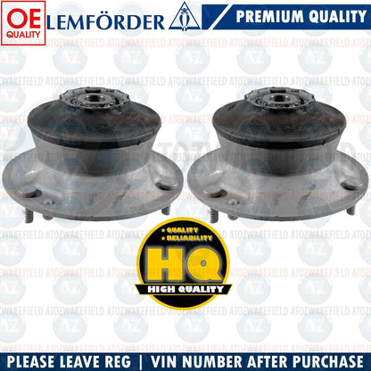 FOR BMW 3 SERIES E90 E91 E92 E93 LEMFORDER FRONT TOP STRUT MOUNTINGS PAIR X2