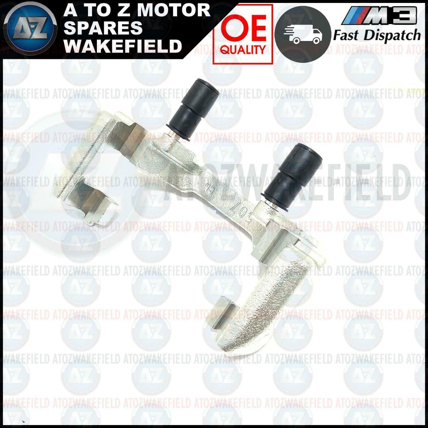 FOR BMW M3 E46 FRONT LEFT OR RIGHT BRAKE CALIPER CARRIER BRACKET 34112282177