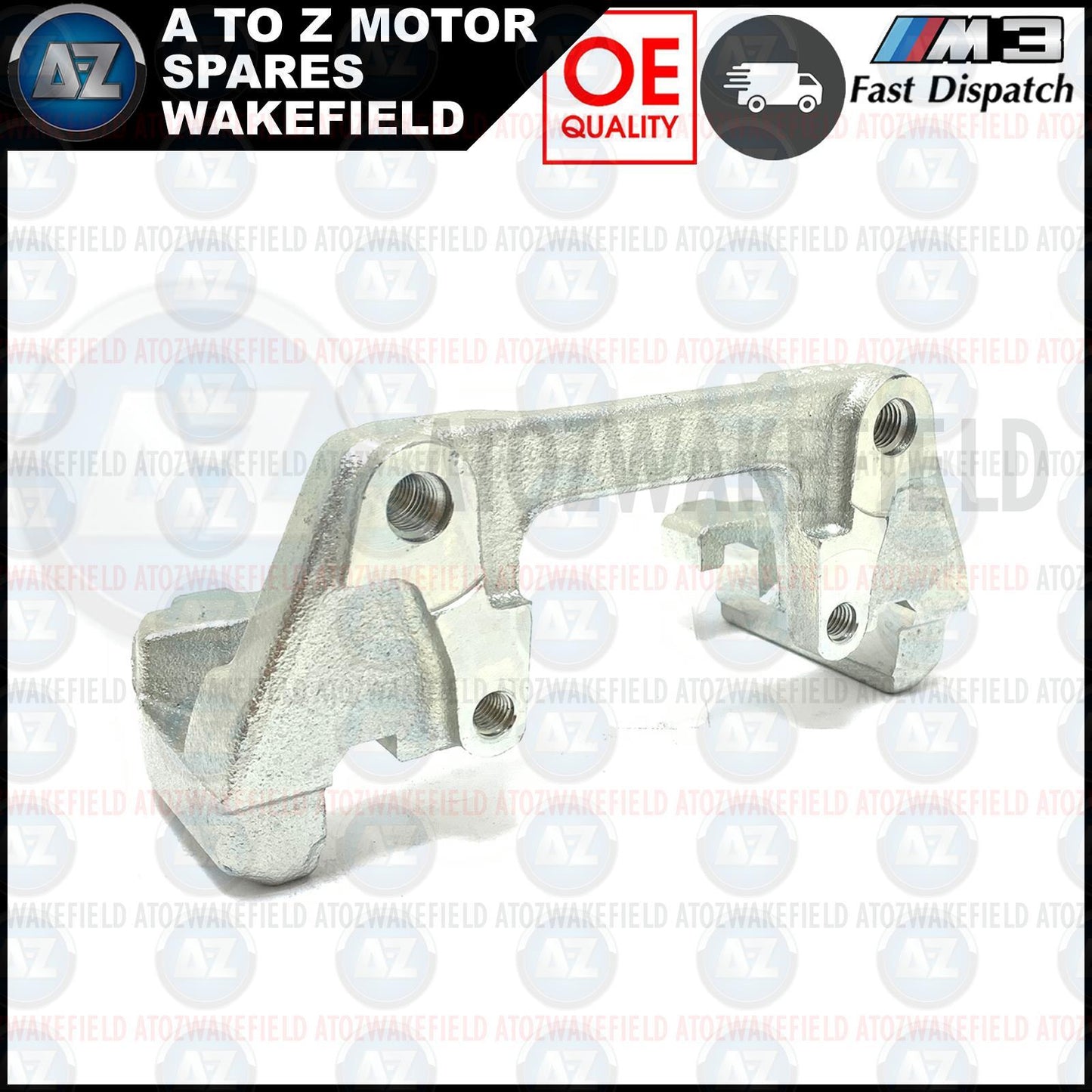 FOR BMW M3 E46 FRONT LEFT OR RIGHT BRAKE CALIPER CARRIER BRACKET 34112282177