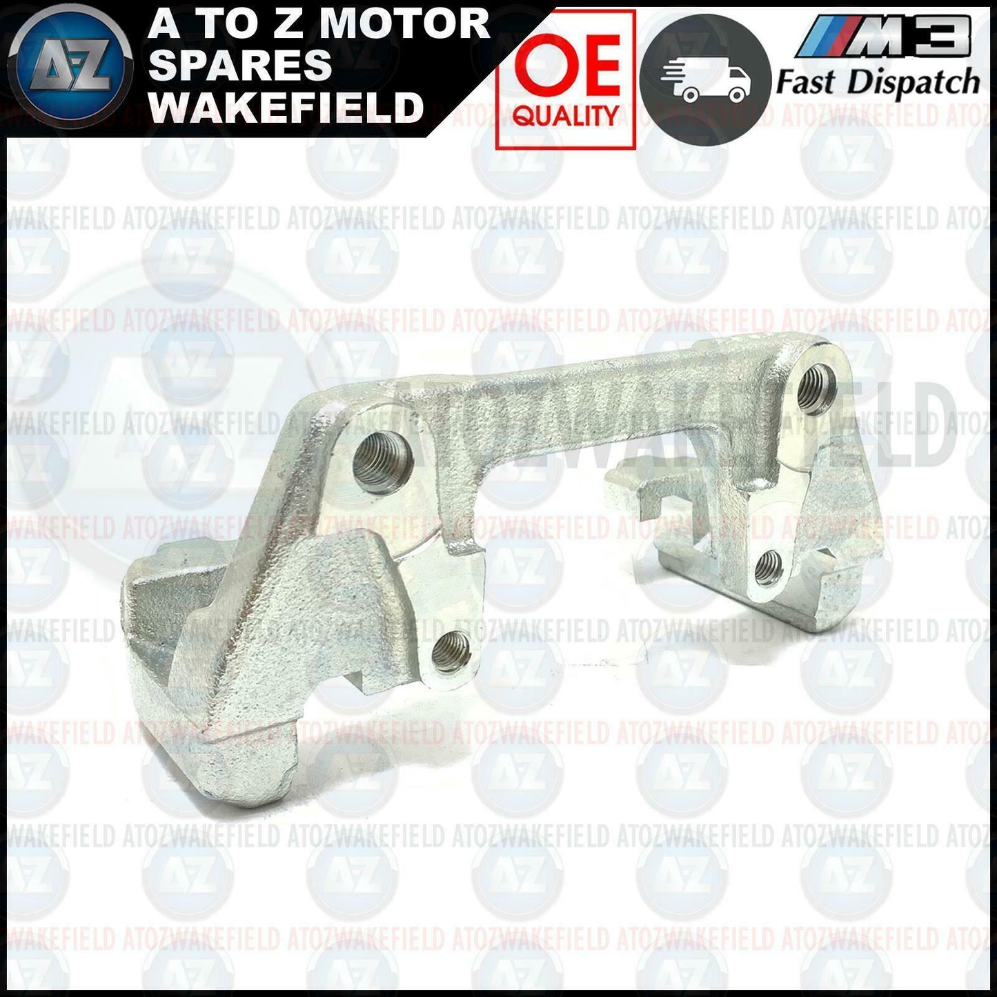 FOR BMW M3 E46 FRONT LEFT RIGHT BRAKE CALIPER CARRIER SLIDER BRACKETS PAIR 00-06