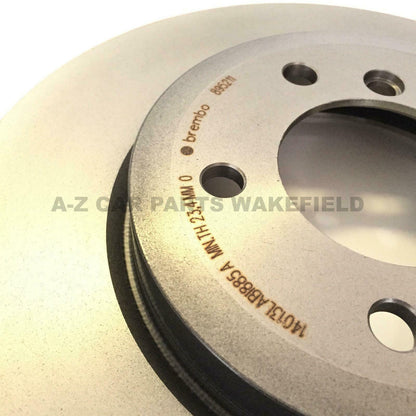 For Bmw E46 330ci 330i 330d Front Rear Coated Brembo Brake Discs Pads Sensors