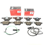 For Bmw E46 330ci 330i 330d Front Rear Coated Brembo Brake Discs Pads Sensors