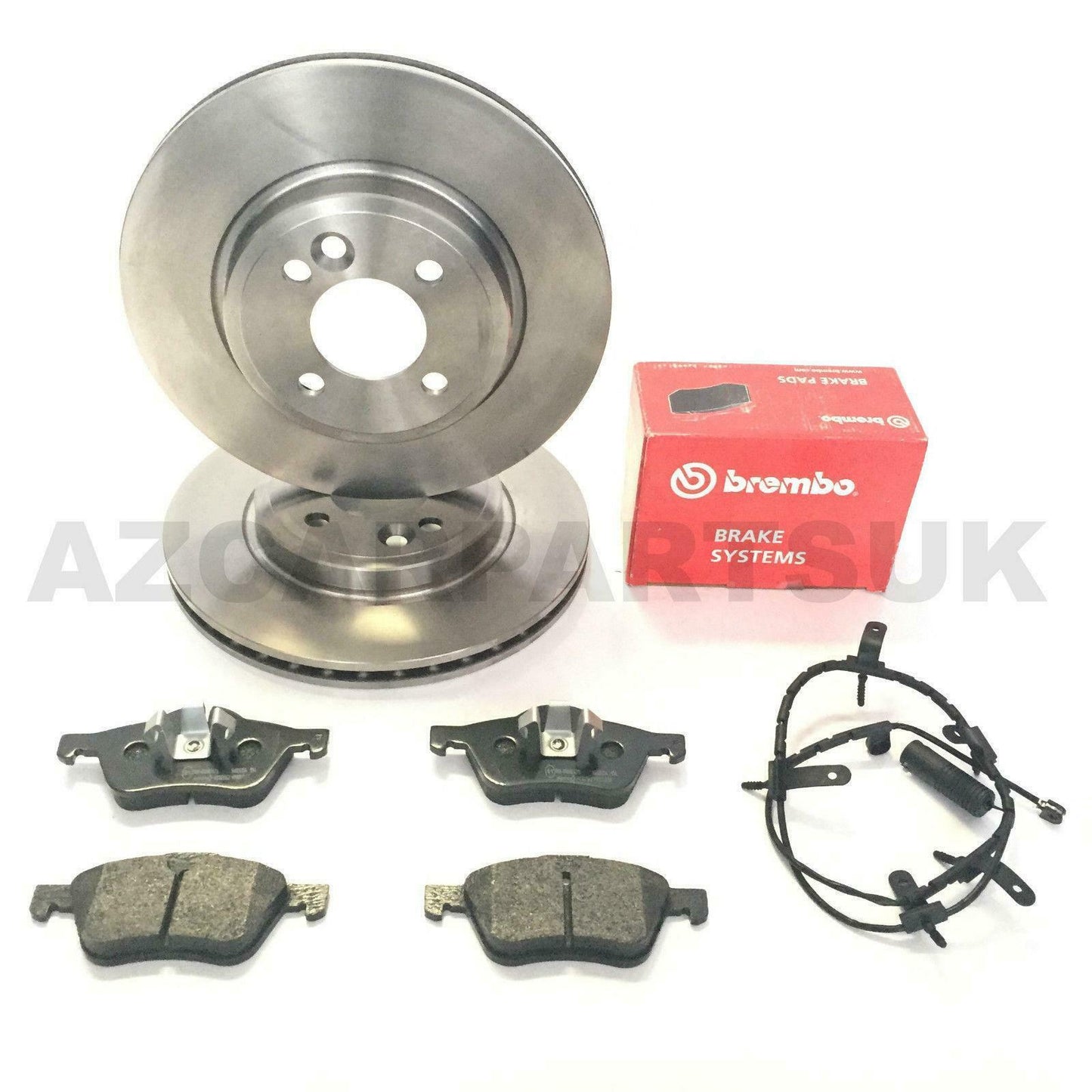 For Bmw Mini One D Cooper S upto 2006 Front Rear Brembo Brake Discs Pads Sensors