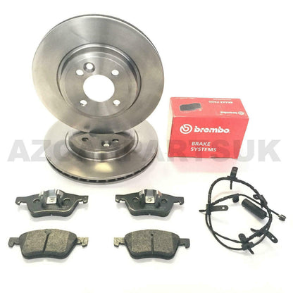 For Bmw Mini One D Cooper S upto 2006 Front Rear Brembo Brake Discs Pads Sensors