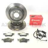 For Bmw Mini One D Cooper S upto 2006 Front Rear Brembo Brake Discs Pads Sensors