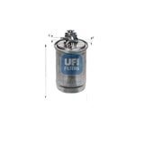 For Fiat Punto 94-99 Fuel Filter Housing 55.427.00