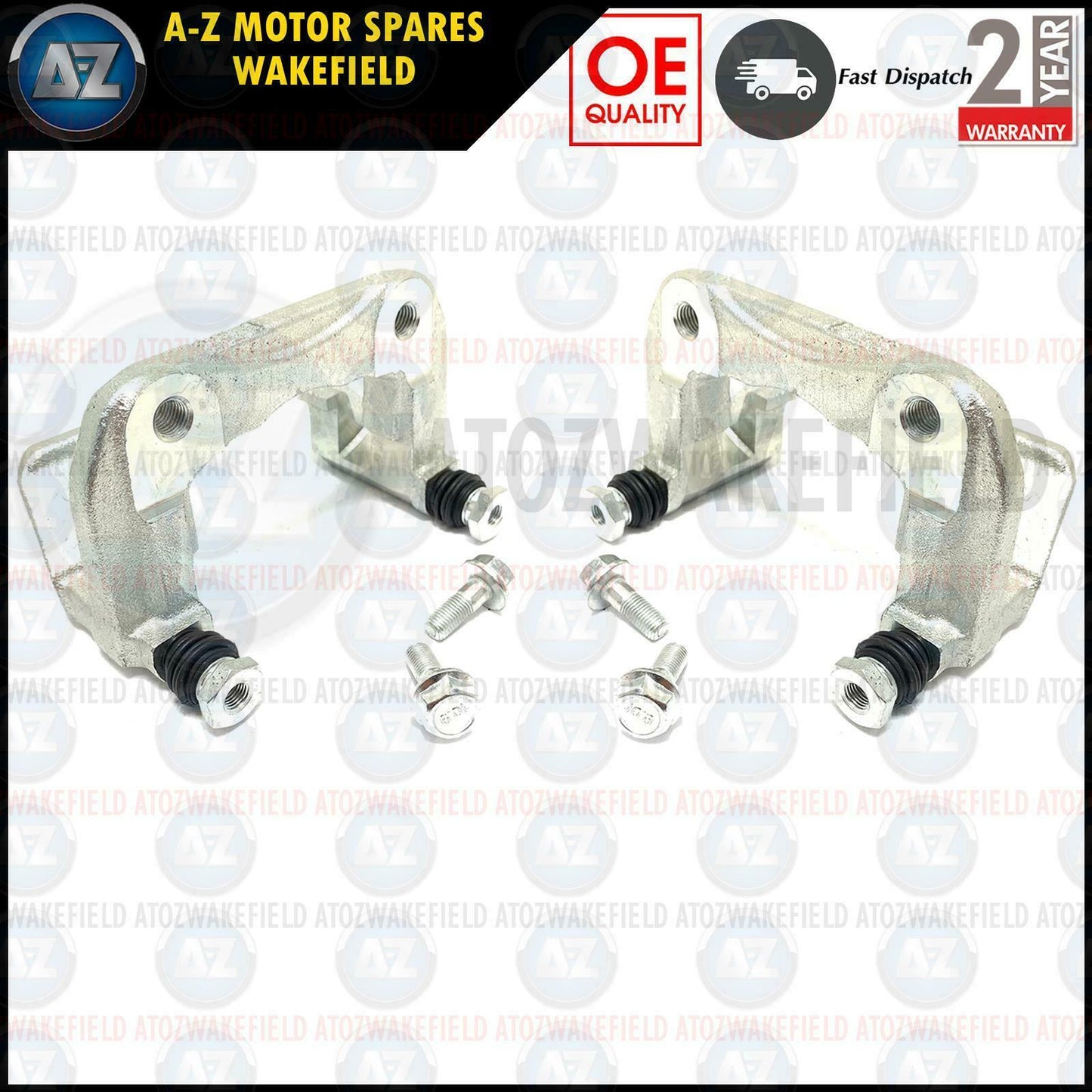 For Honda Civic 2.0 Type-R FN2 Rear hand brake caliper carriers sliders OEM