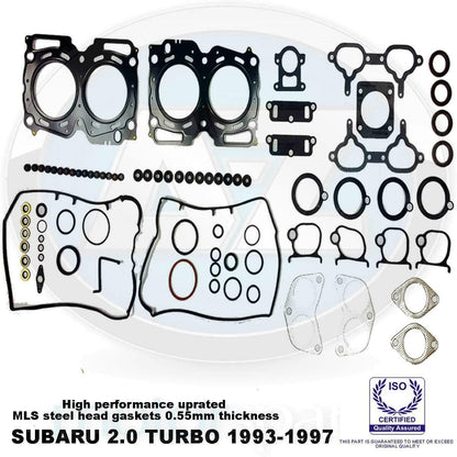 For Impreza 2.0 Turbo 93-97 uprated performance MLS uprated head gasket set kit
