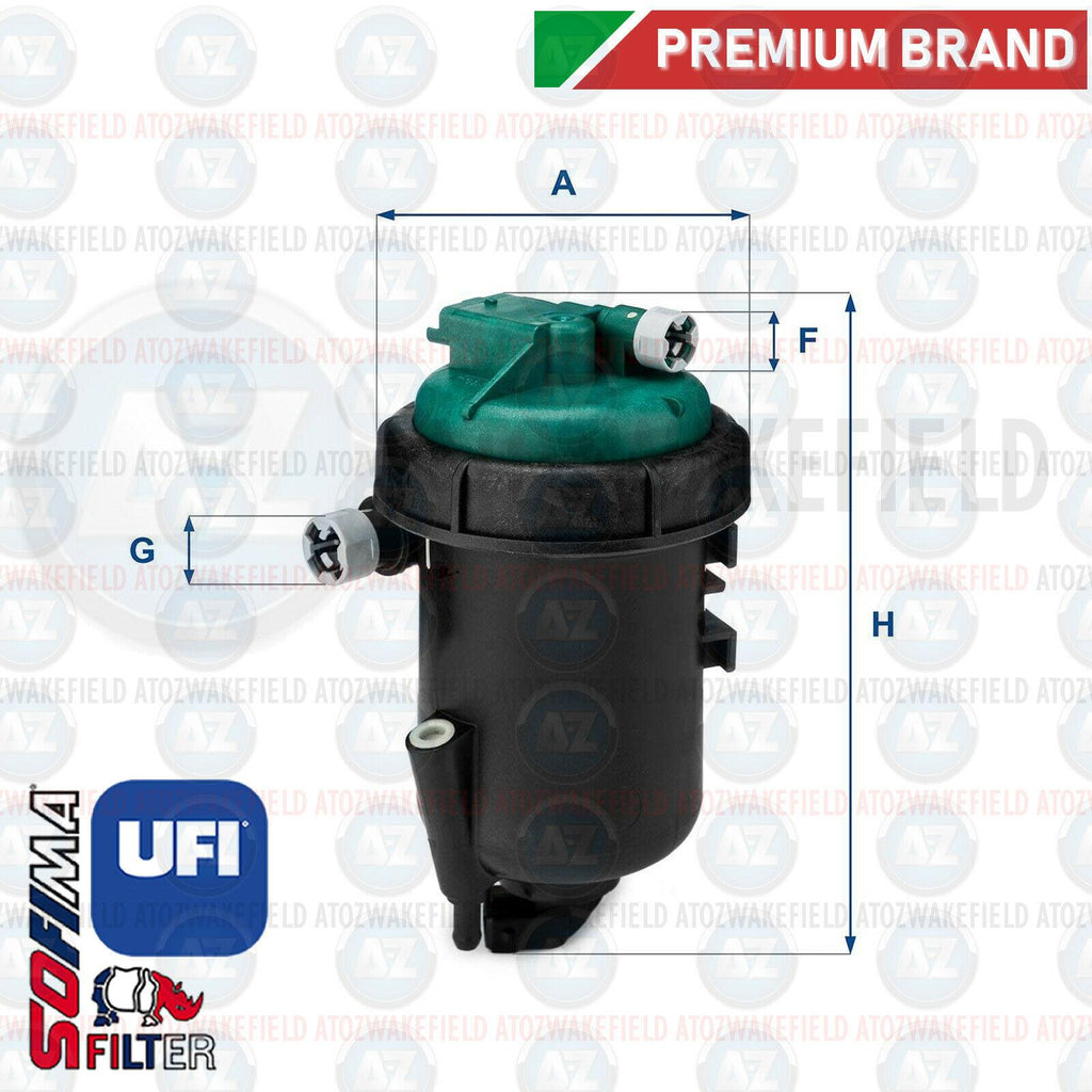 For Lancia Ypsilon 1.3 D Multijet 06-11 Fuel Filter Housing