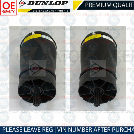 For Range Rover 3.0 3.6 4.0 4.2 4.4 5.0 L322 Rear Air Suspension Bags Springs X2