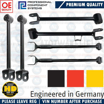 FOR RX300 RX330 RX350 RX400 HARRIER REAR SUSPENSION WISHBONES CONTROL ARMS KIT