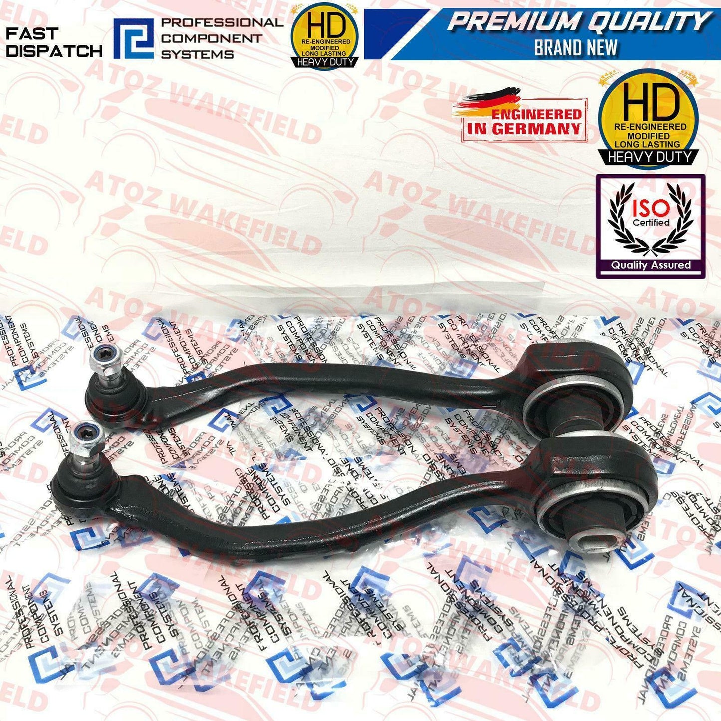 For Mercedes C Class CLK SLK Front suspension wishbones control arms links Kit