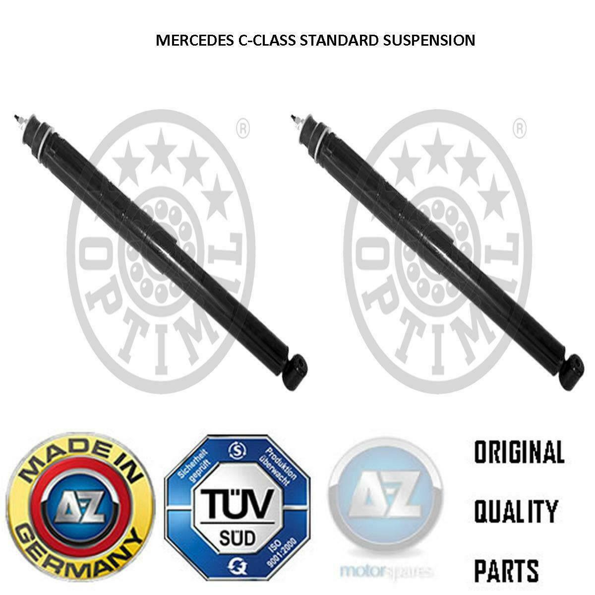 For Mercedes C Class W202 Saloon 2 rear shock absorber shocker shockers 94-00
