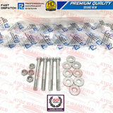 For Mercedes C220 CDI Front suspension upper lower wishbones control arms kit