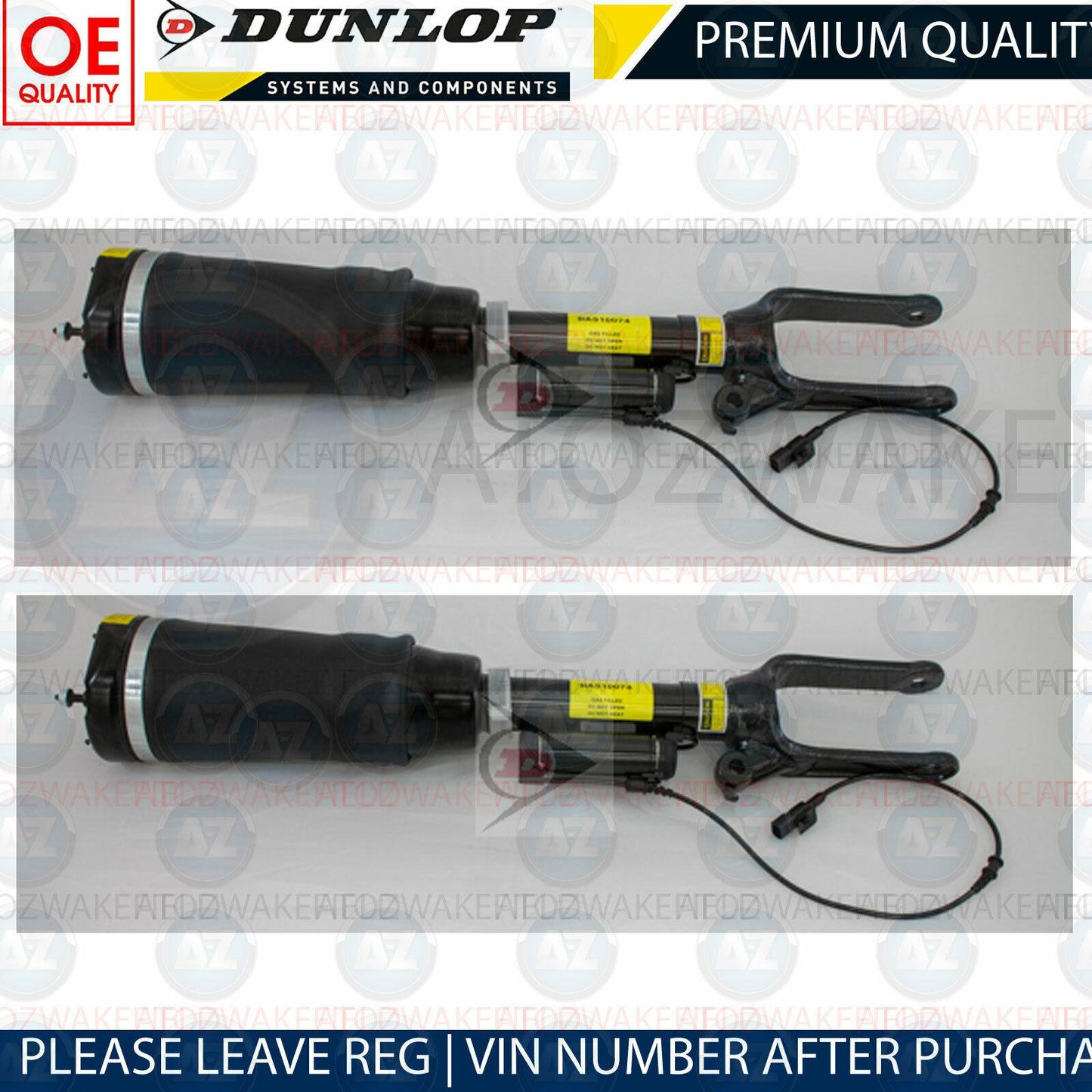 For Mercedes R R320 CDi 4matic W251 06-18 Front Air Suspension Bags Springs