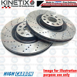 For Mini One R52 Front Drilled Brake Discs Pads Wear Wire Sensor 276mm