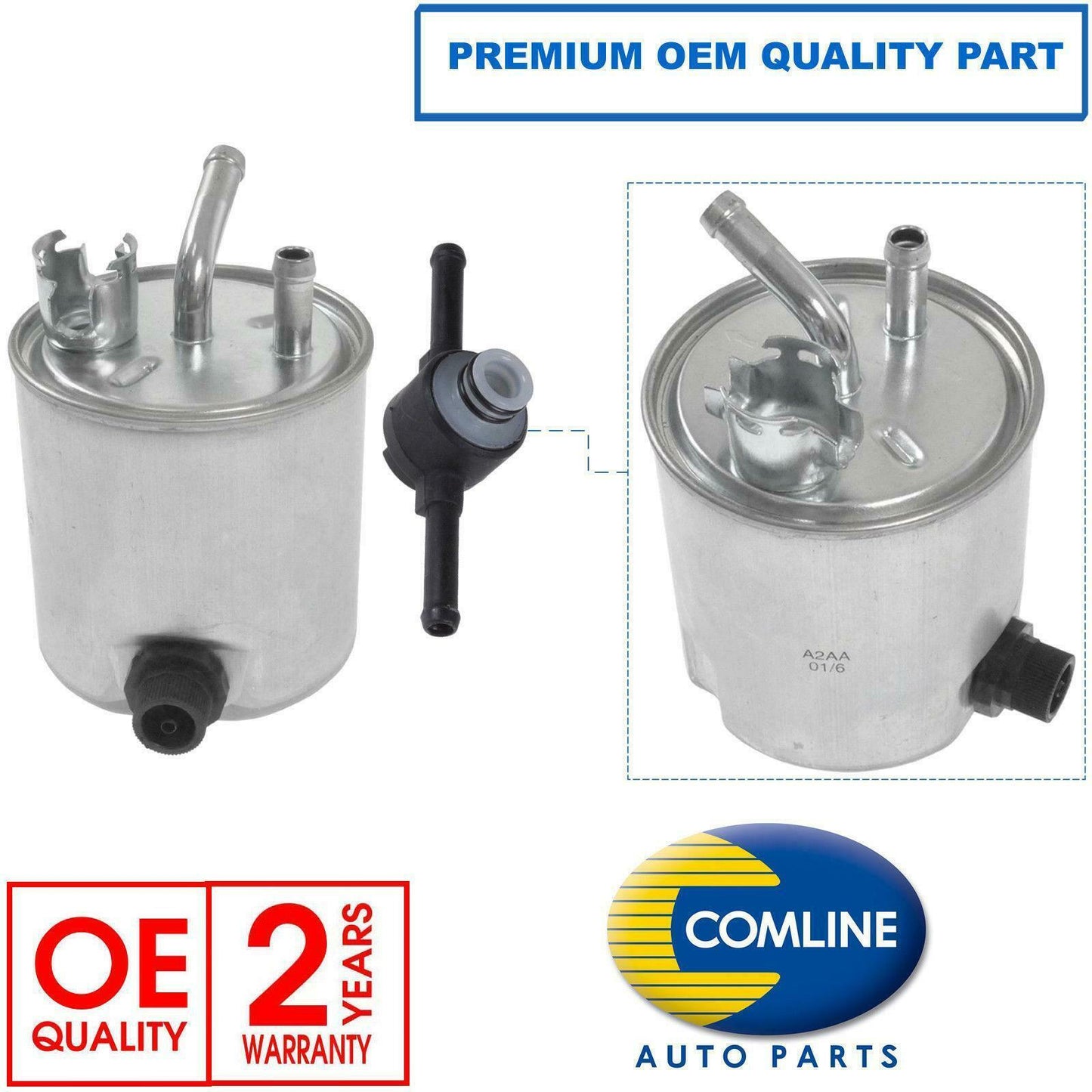 For NISSAN X TRAIL XTRAIL CABSTAR PATROL RENAULT COMLINE FUEL FILTER 16400-ES60A