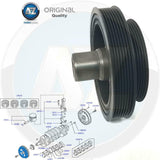 For Nissan Cabstar Navara Pathfinder 2.5 DCI D40 R51 YD25DDTi Crank shaft pulley