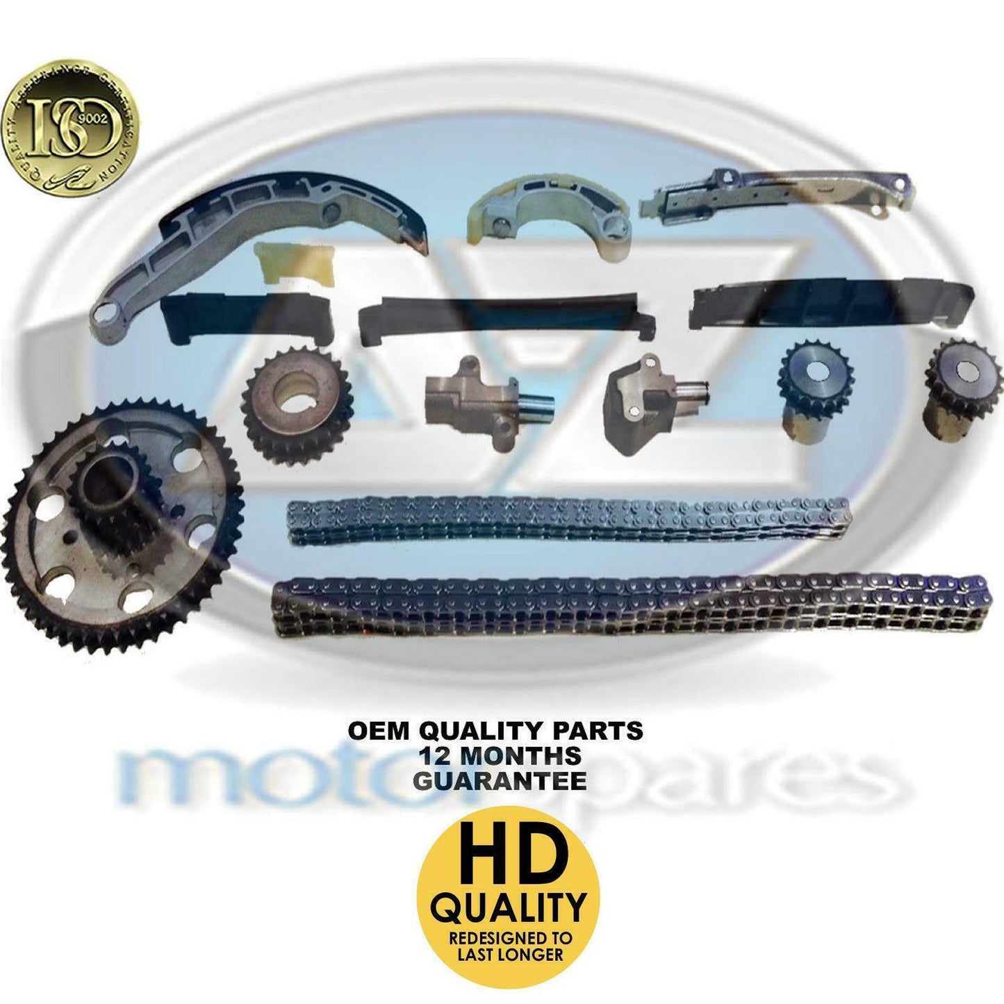 For Nissan D22 Navara 2.5 Diesel YD25DDTI 2001-2005 Timing cam chain & gear kit
