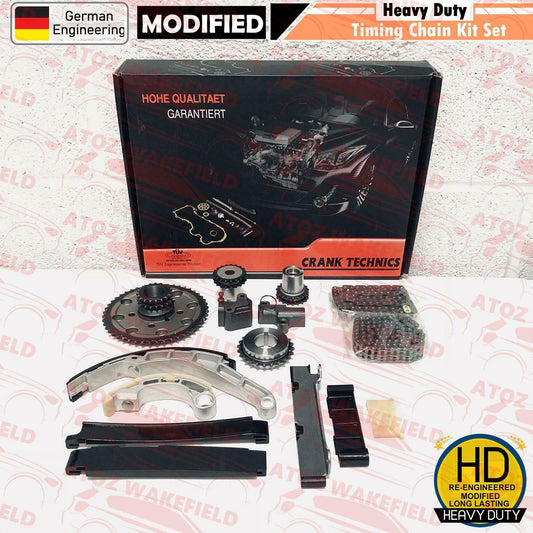 For Nissan Navara D40 2.5TD YD25DDTi Diesel Timing chain kit gears tensioners 10