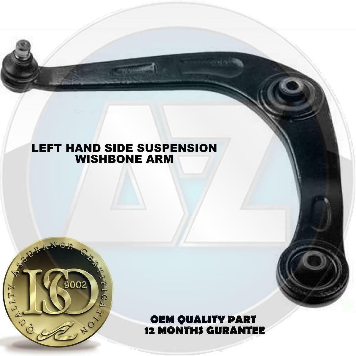 For PEUGEOT 206 FRONT LOWER SUSPENSION WISHBONES ARMS STABILISER LINKS ROD ENDS