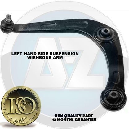 For PEUGEOT 206 FRONT LOWER SUSPENSION WISHBONES ARMS STABILISER LINKS ROD ENDS