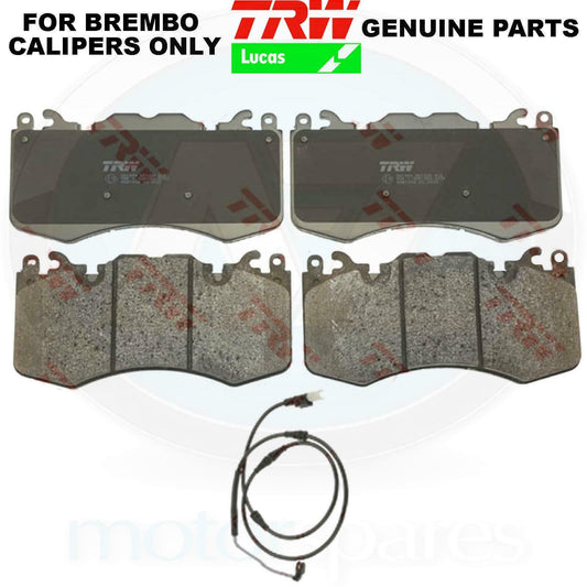 For Range Rover Sport 3.0 4.4 5.0 L405 L322 Genuine Front Brake pads with wires