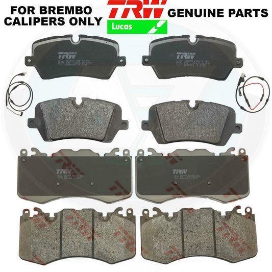 For Range Rover Sport 3.0 4.4 5.0 L405 L322 Genuine Front Rear Brake pads wires