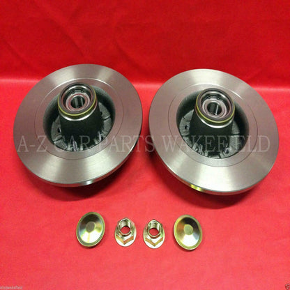 For Renault Laguna MK3 1.5 2.0 3.0 GT DCI TCE Rear Brake Discs + bearings ABS