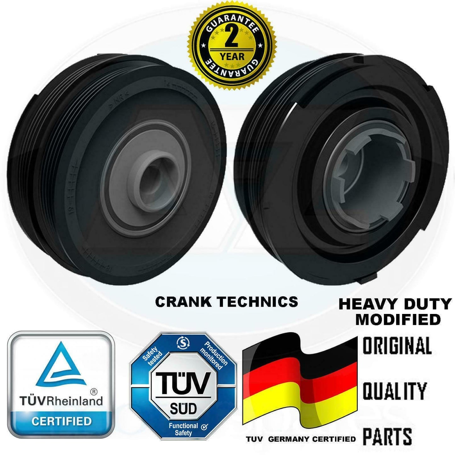 FIT Rover 75 MGZT T 2.0 CDT CDTI Turbo diesel crank shaft pulley belts bolt kit