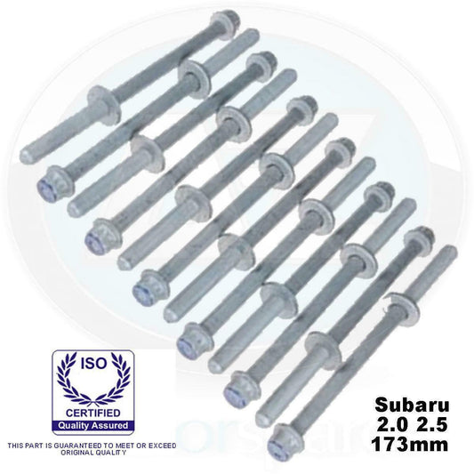 For Subaru Impreza Forester Legacy 2.0 2.5 WRX STI GT Turbo Engine Head bolts