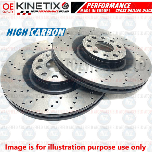 For Toyota celica 1.8 vvti + t sport 140 190 bhp front Drilled brake discs 275mm
