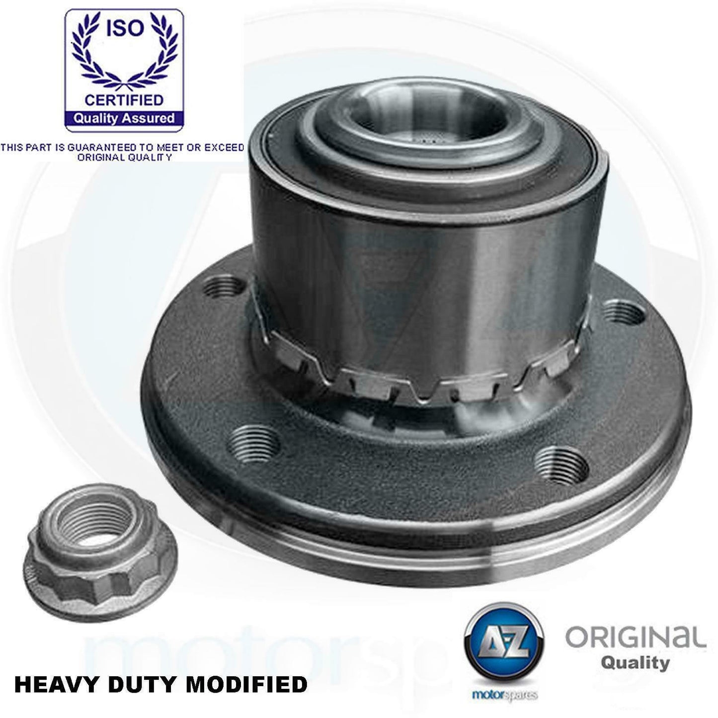 FOR VW CARAVELLE TOUAREG TRANSPORTER T5 FRONT WHEEL BEARING HUB KIT COMPLETE NEW