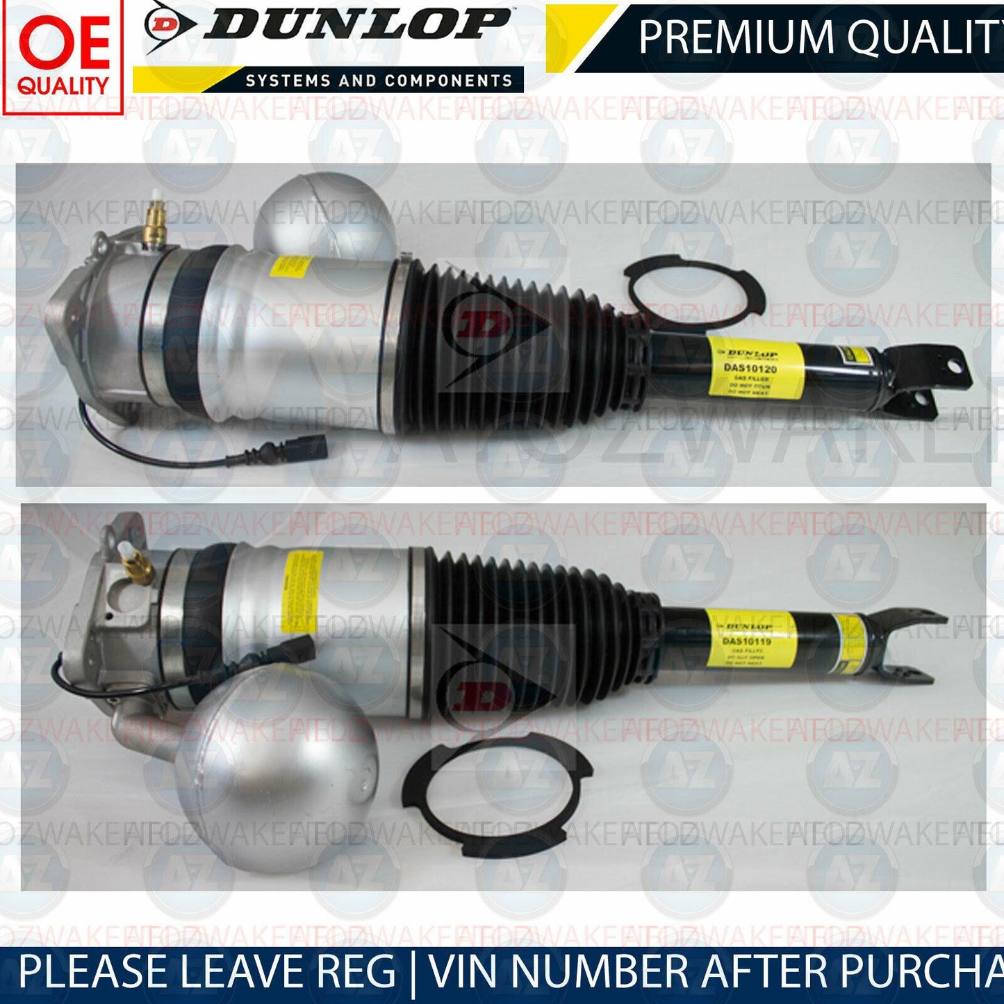 For VW Phaeton 3.0 V6 TDI 4motion 3D 3.2 02-05 Rear Air Spring Strut