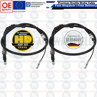 For VW TRANSPORTER T5 2004-2011 REAR HAND BRAKE PARKING BRAKE CABLES 7H0609701D
